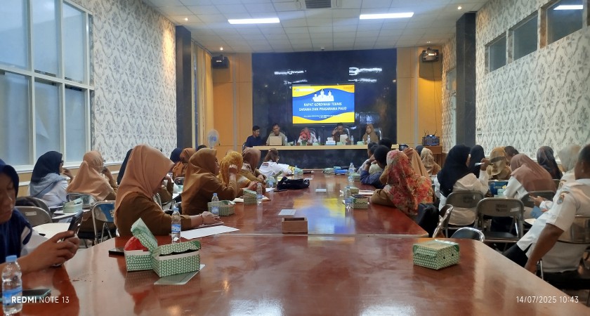 RAPAT KOORDINASI TEKNIS SARPRAS PAUD DIGELAR DINAS PENDIDIKAN BANGGAI