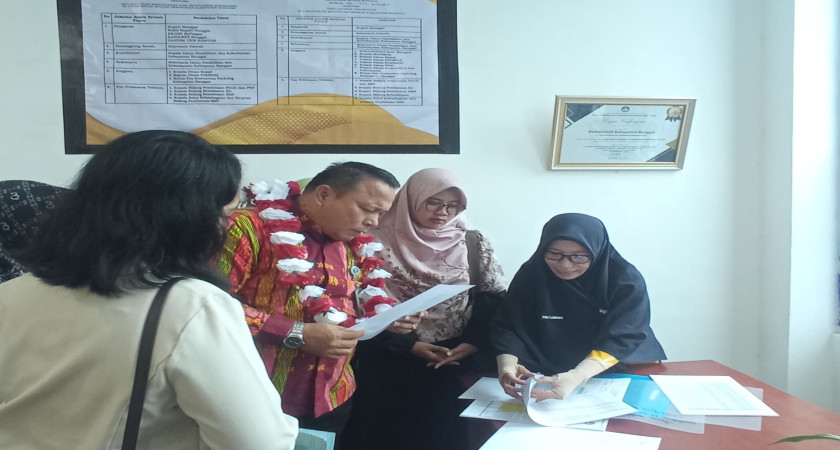 Kunjungan Kepala Kantor Wilayah KEMENKUMHAM Prov. Sulawesi Tengah