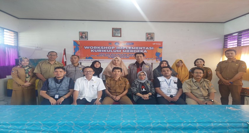 MKKS SMP Wilayah II Kabupaten Banggai Laksanakan Workshop Implementasi Kurikulum Merdeka