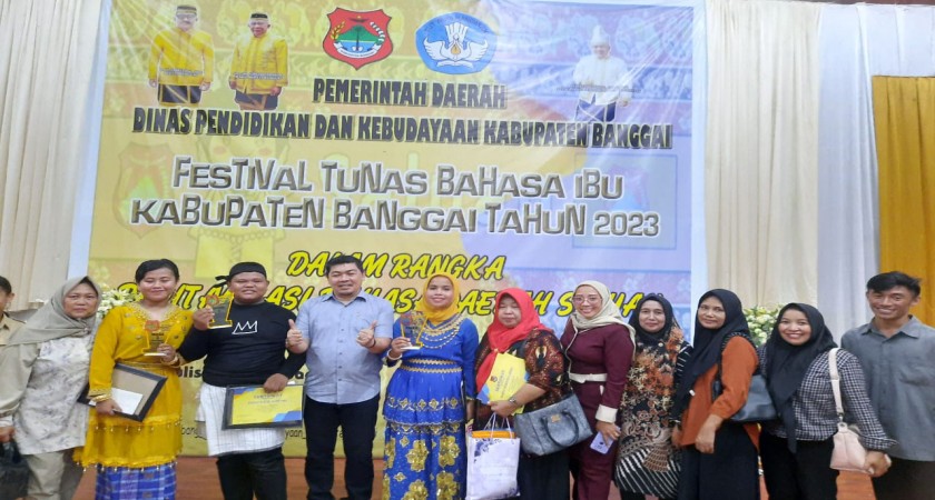 Revitalisasi Bahasa Saluan, DIKBUD Banggai Gelar Festival Tunas Bahasa Ibu Tahun 2023