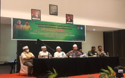 Dinas Pendidikan dan Kebudayaan Kabupaten Banggai laksanakan Seminar Struktur Bahasa Andio