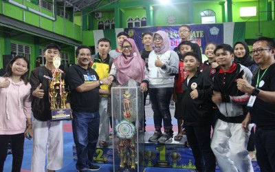 SMP Negeri 3 Luwuk Raih Juara 1 Umum di ajang  Rektok Cup I Kejuaraan Karate Antar Pelajar  Kabupaten Banggai