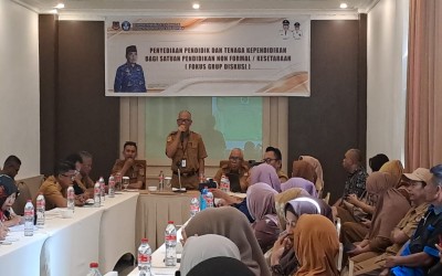 Bidang PAUD PNF mantapkan Penyelenggaraan PAUD dan Pendidikan Non Formal/ Kesetaraan melalui FGD tahap 2